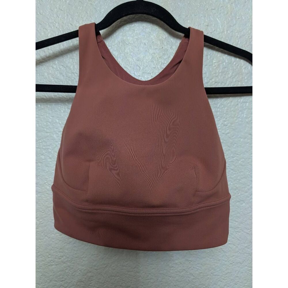 Lululemon athletic top size 6 pink color
